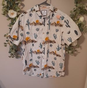 Desert Cactus button up